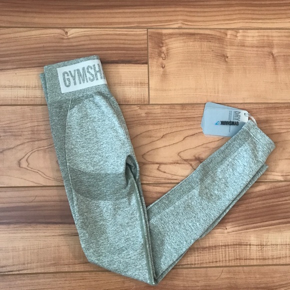 Gymshark Pants - Gymshark XS high waisted khaki/blush nude